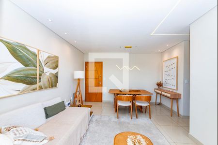 Sala de apartamento para alugar com 2 quartos, 110m² em Barreiro, Belo Horizonte
