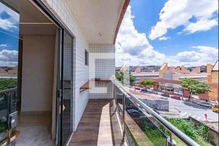 Varanda da Sala de apartamento para alugar com 2 quartos, 110m² em Barreiro, Belo Horizonte