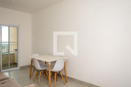 Sala de apartamento para alugar com 2 quartos, 59m² em Balneario Salto Grande, Americana