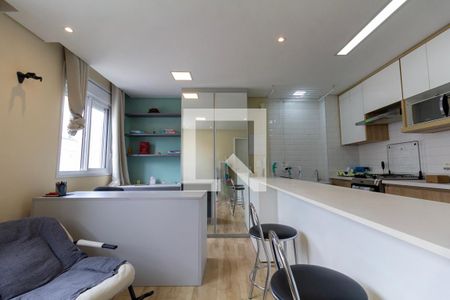 Sala de apartamento à venda com 1 quarto, 33m² em Cidade Mãe do Céu, São Paulo