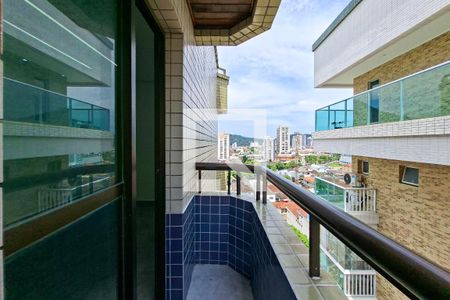 Sacada da sala de apartamento para alugar com 3 quartos, 160m² em Canto do Forte, Praia Grande