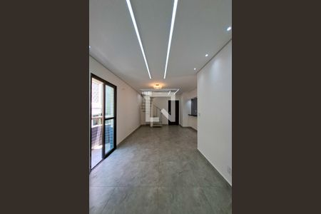Sala de apartamento para alugar com 3 quartos, 160m² em Canto do Forte, Praia Grande