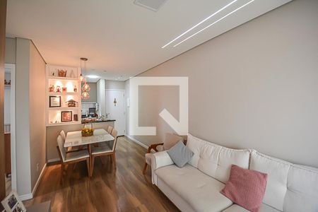 Sala de apartamento à venda com 2 quartos, 65m² em Jardim das Acacias, São Bernardo do Campo