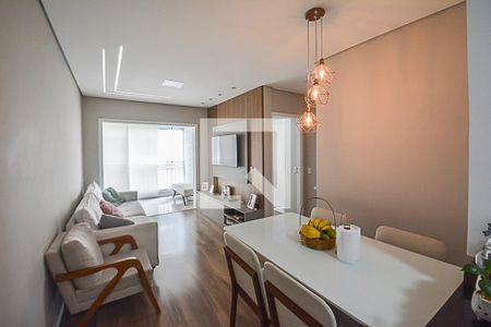 Sala de apartamento à venda com 2 quartos, 65m² em Jardim das Acacias, São Bernardo do Campo