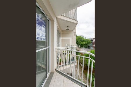 Varanda da Sala de apartamento para alugar com 3 quartos, 74m² em Vila Carmosina, São Paulo