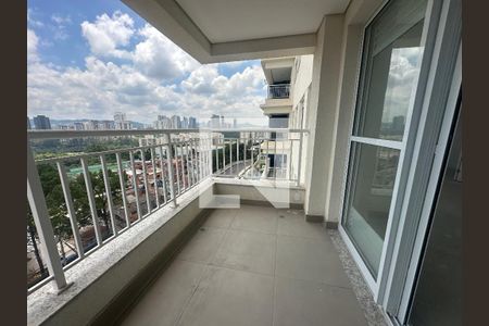 Varanda da Sala de apartamento à venda com 1 quarto, 55m² em Jardim Esperanca, Barueri