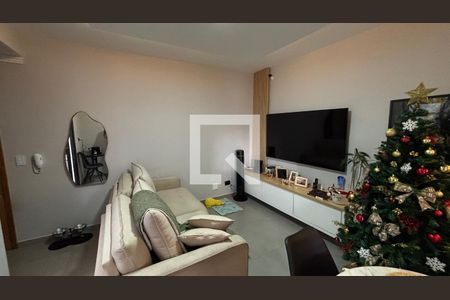 Sala - Sala de Jantar de apartamento à venda com 2 quartos, 44m² em Vila Scarpelli, Santo André
