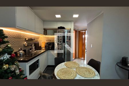 Sala - Sala de Jantar de apartamento à venda com 2 quartos, 44m² em Vila Scarpelli, Santo André