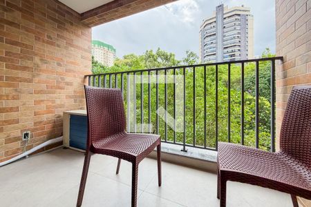 Varanda de kitnet/studio para alugar com 1 quarto, 24m² em Chácara Klabin, São Paulo