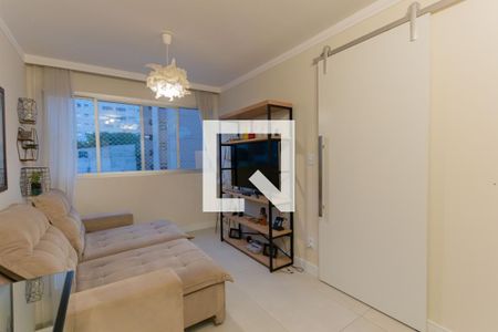 Sala de apartamento para alugar com 1 quarto, 55m² em Cambuí, Campinas