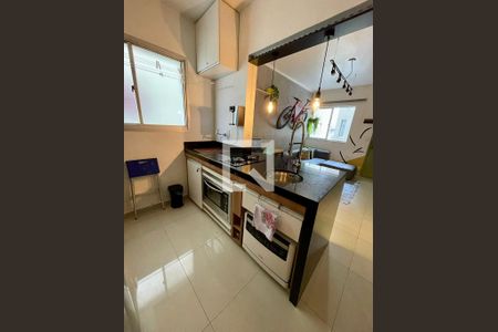 Cozinha de apartamento para alugar com 1 quarto, 45m² em Centro, Campinas