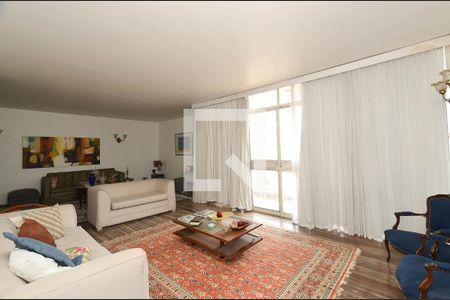 Sala de Estar de casa à venda com 4 quartos, 350m² em São Lucas, Belo Horizonte