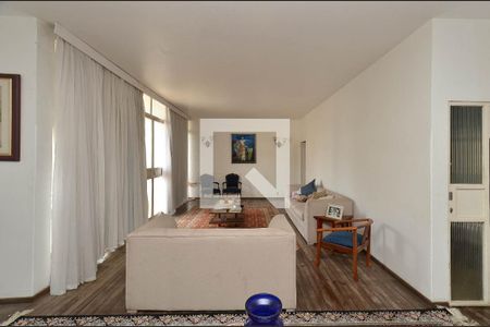 Sala de Estar de casa à venda com 4 quartos, 350m² em São Lucas, Belo Horizonte