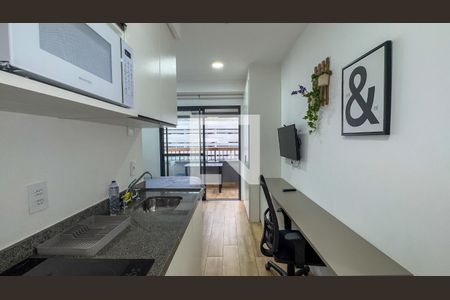 Estúdio de kitnet/studio para alugar com 1 quarto, 25m² em Brooklin, São Paulo