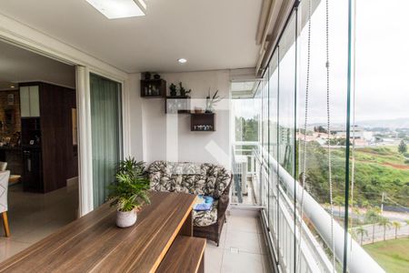Varanda gourmet de apartamento para alugar com 2 quartos, 94m² em Residencial Tambore Iii, Santana de Parnaíba