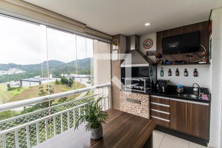 Varanda gourmet de apartamento para alugar com 2 quartos, 94m² em Residencial Tambore Iii, Santana de Parnaíba