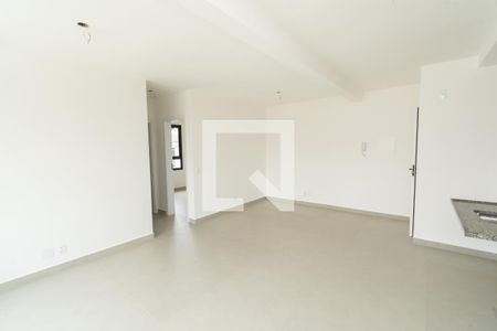 Sala e Cozinha de apartamento à venda com 2 quartos, 61m² em Jardim Industrial, Contagem