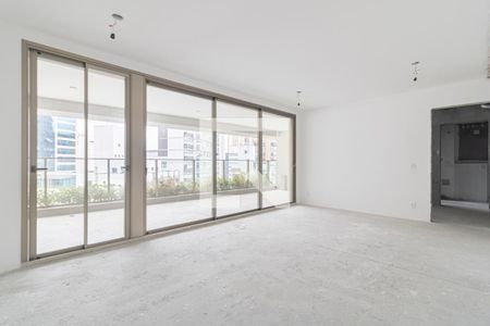 Sala de apartamento para alugar com 3 quartos, 150m² em Indianópolis, São Paulo