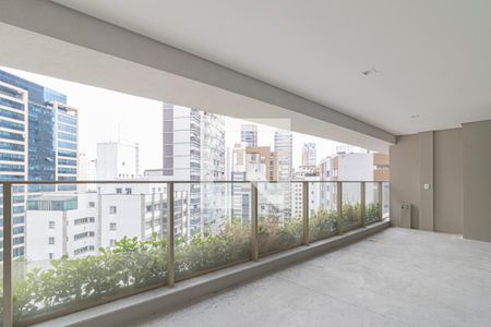 Varanda gourmet de apartamento para alugar com 3 quartos, 150m² em Indianópolis, São Paulo