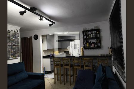 Sala de apartamento à venda com 2 quartos, 55m² em Vila Camilópolis, Santo André
