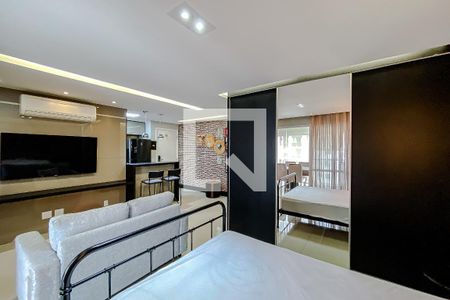 Quarto de kitnet/studio para alugar com 1 quarto, 55m² em Jardim Analia Franco, São Paulo