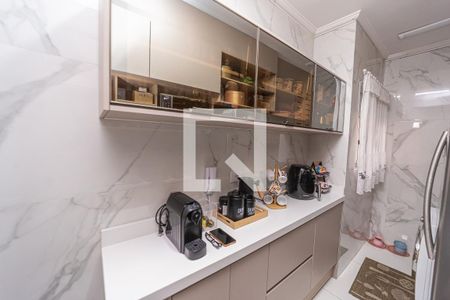 Cozinha de casa de condomínio à venda com 3 quartos, 100m² em Vila Pierina, São Paulo