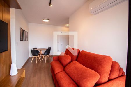 Sala de apartamento para alugar com 1 quarto, 46m² em Jardim Guaruja, Sorocaba