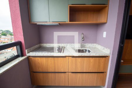 Varanda da Sala de apartamento para alugar com 1 quarto, 46m² em Jardim Guaruja, Sorocaba