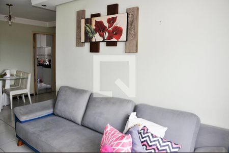 Detalhe - Sala e Sala de Jantar de apartamento para alugar com 2 quartos, 55m² em Sítio Morro Grande, São Paulo