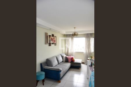 Detalhe - Sala e Sala de Jantar de apartamento para alugar com 2 quartos, 55m² em Sítio Morro Grande, São Paulo