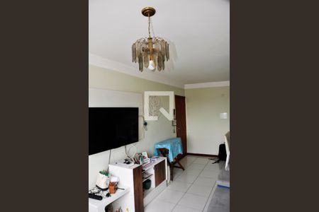 Detalhe - Sala e Sala de Jantar de apartamento para alugar com 2 quartos, 55m² em Sítio Morro Grande, São Paulo