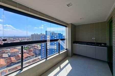 Sacada de apartamento para alugar com 2 quartos, 65m² em Maracanã, Praia Grande