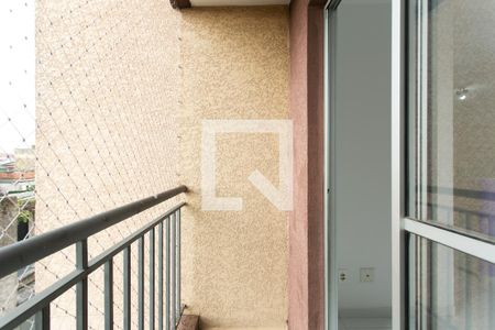 Varanda da Sala de apartamento para alugar com 2 quartos, 48m² em Vila Taquari, São Paulo