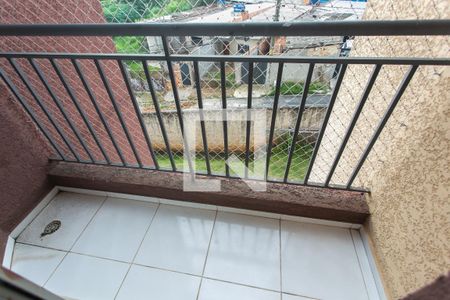 Varanda da Sala de apartamento para alugar com 2 quartos, 48m² em Vila Taquari, São Paulo