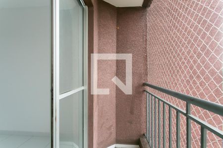 Varanda da Sala de apartamento para alugar com 2 quartos, 48m² em Vila Taquari, São Paulo