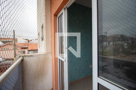 Varanda da Sala de apartamento para alugar com 2 quartos, 56m² em Central Parque Sorocaba, Sorocaba