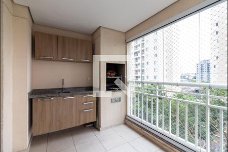 Varanda Gourmet de apartamento à venda com 3 quartos, 86m² em Jardim Pereira Leite, São Paulo