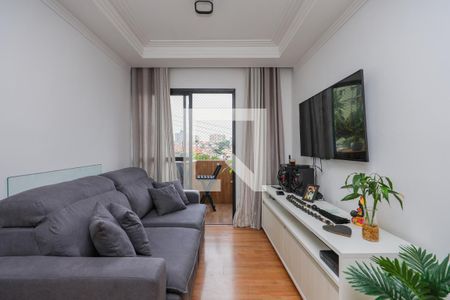 Sala de apartamento à venda com 2 quartos, 54m² em Jardim Monte Alegre, Taboão da Serra