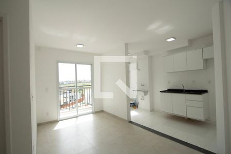 Sala de apartamento para alugar com 2 quartos, 45m² em Jardim Ibiti do Paco, Sorocaba