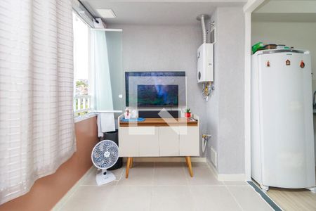Sala - Varanda de apartamento à venda com 1 quarto, 31m² em Vila Plana, São Paulo