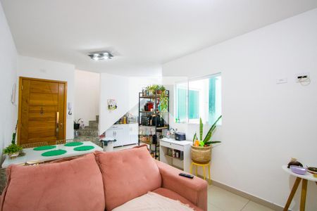 Sala de apartamento para alugar com 2 quartos, 102m² em Vila Pires, Santo André