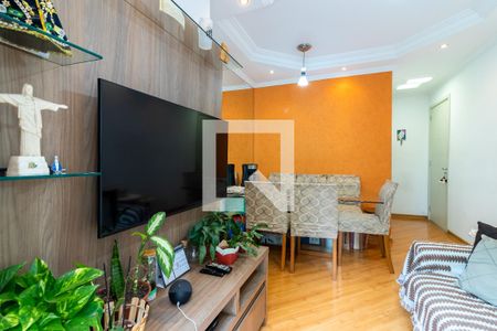 Sala de Estar de apartamento à venda com 2 quartos, 50m² em Jardim Centenario, São Paulo