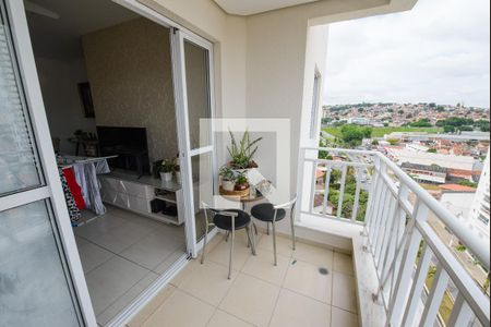Varanda da Sala de apartamento para alugar com 2 quartos, 76m² em Centro, Taubaté