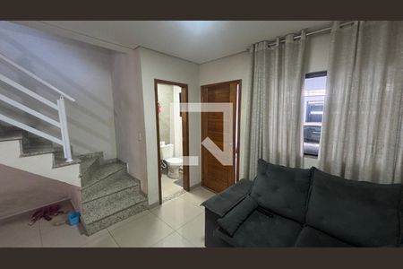 Sala - Sala de Jantar de casa à venda com 3 quartos, 195m² em Vila Vilma, Santo André