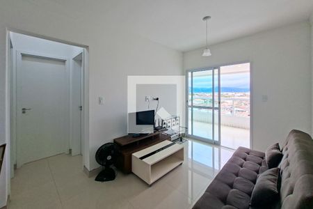 Sala de apartamento para alugar com 2 quartos, 119m² em Guilhermina, Praia Grande