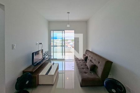 Sala de apartamento para alugar com 2 quartos, 119m² em Guilhermina, Praia Grande