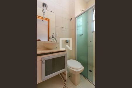 Banheiro Suíte de apartamento à venda com 3 quartos, 135m² em Palmares, Belo Horizonte