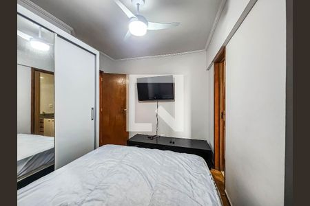 Quarto 1 suíte de apartamento para alugar com 2 quartos, 86m² em Itararé, São Vicente
