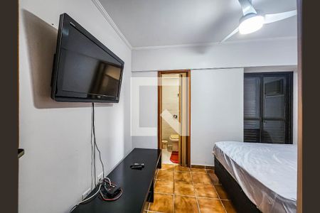 Quarto 1 suíte de apartamento para alugar com 2 quartos, 86m² em Itararé, São Vicente