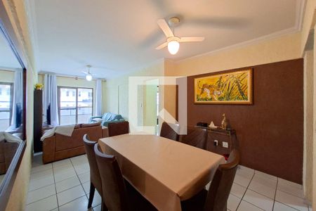 Sala de apartamento para alugar com 2 quartos, 77m² em Vila Tupi, Praia Grande